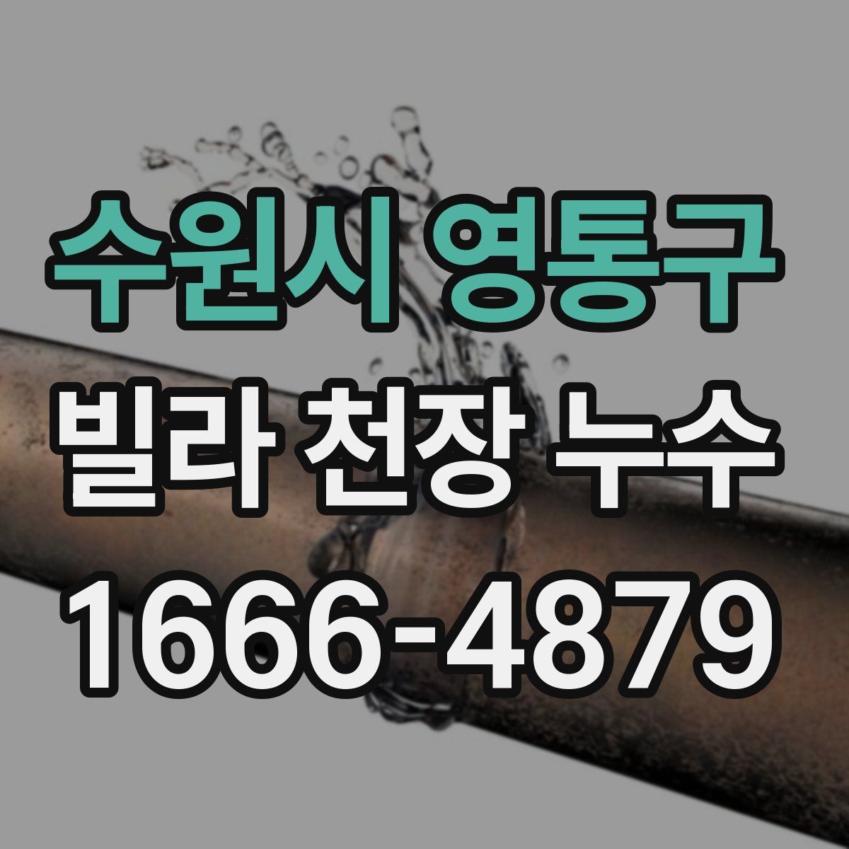 수원시 영통구 빌라 천장 누수