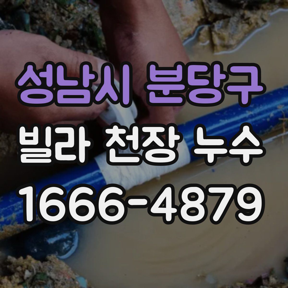 성남시 분당구 빌라 천장 누수