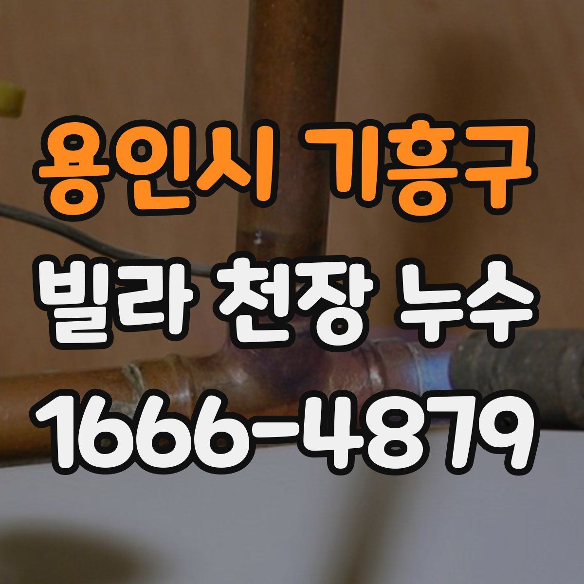용인시 기흥구 빌라 천장 누수