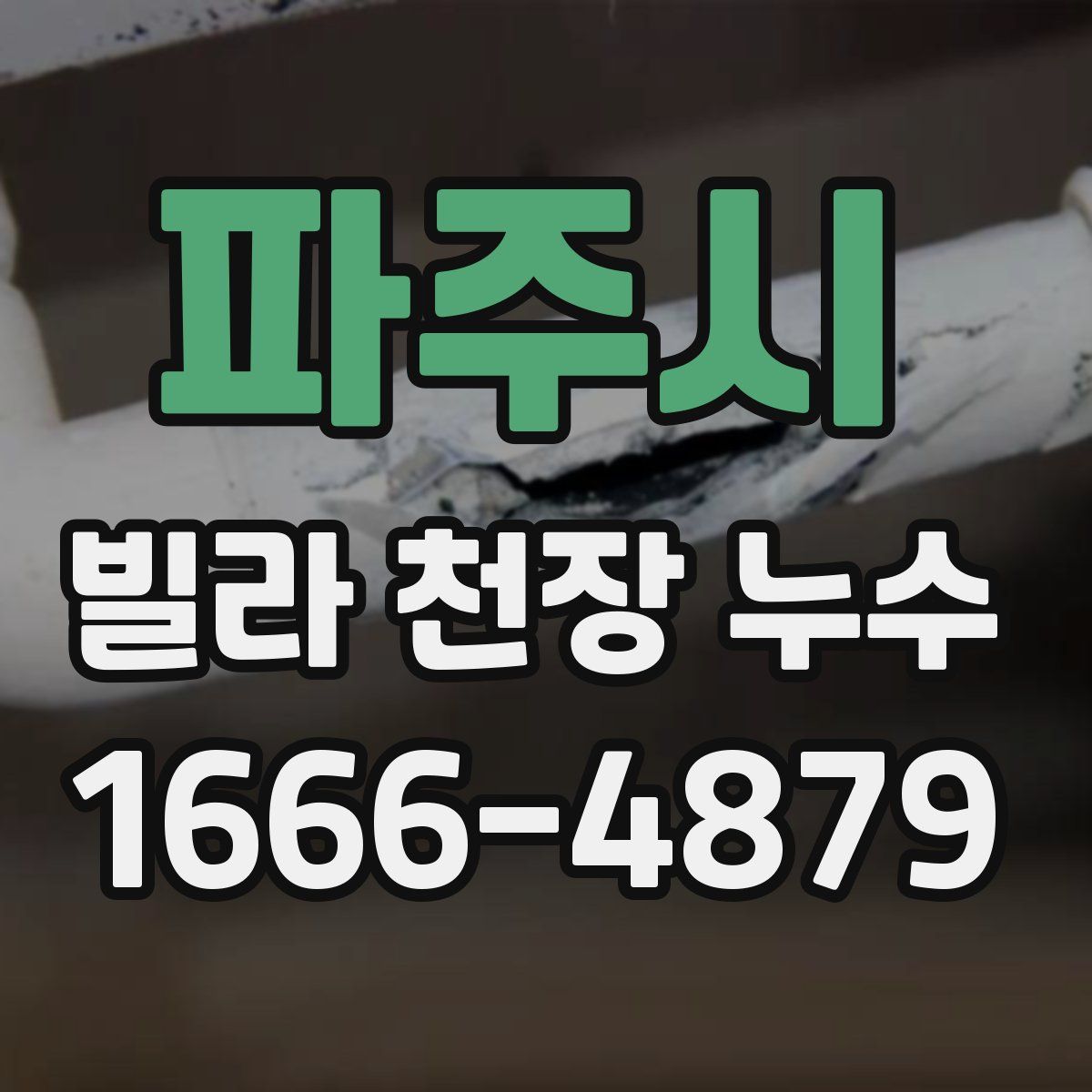 파주시 빌라 천장 누수