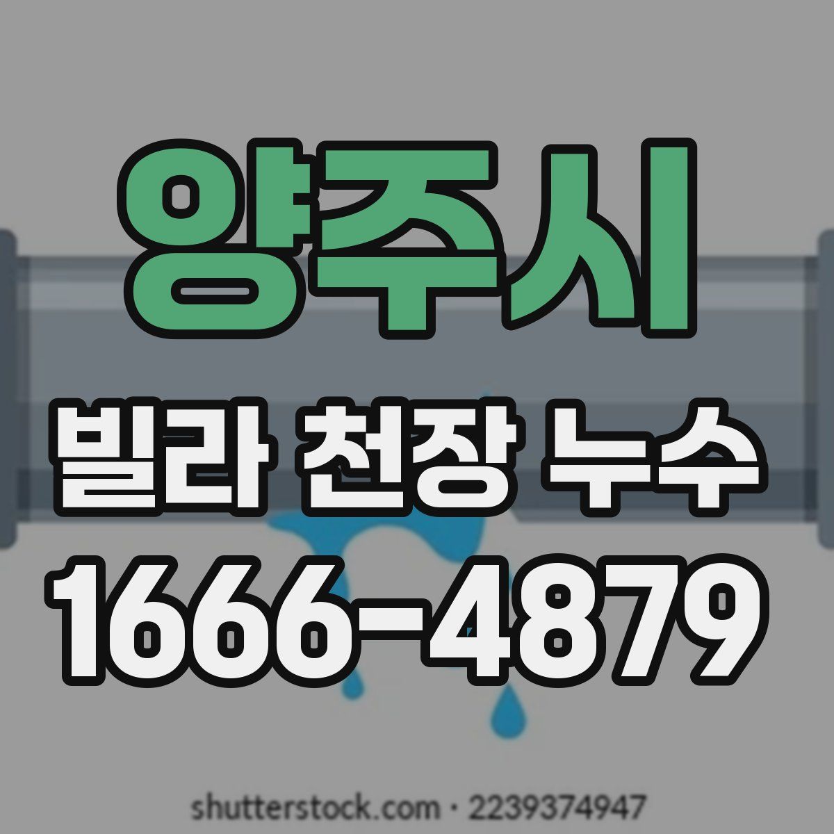 양주시 빌라 천장 누수