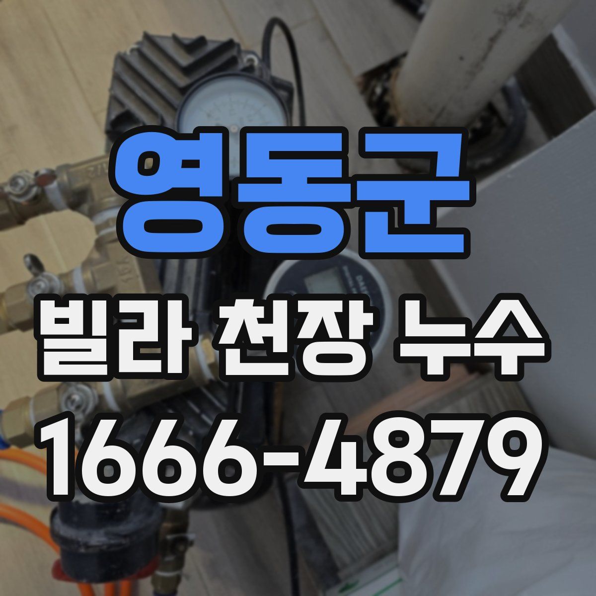 영동군 빌라 천장 누수