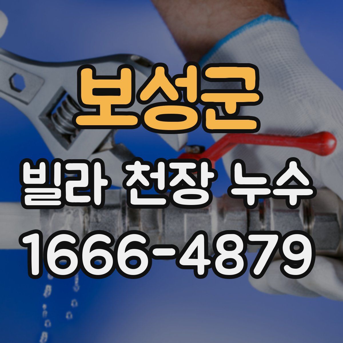 보성군 빌라 천장 누수