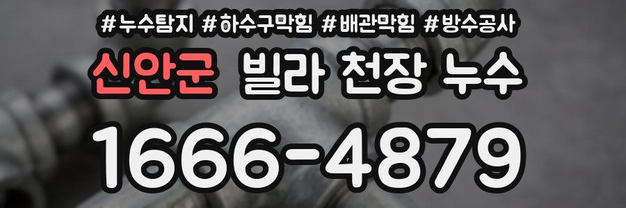 신안군 빌라 천장 누수
