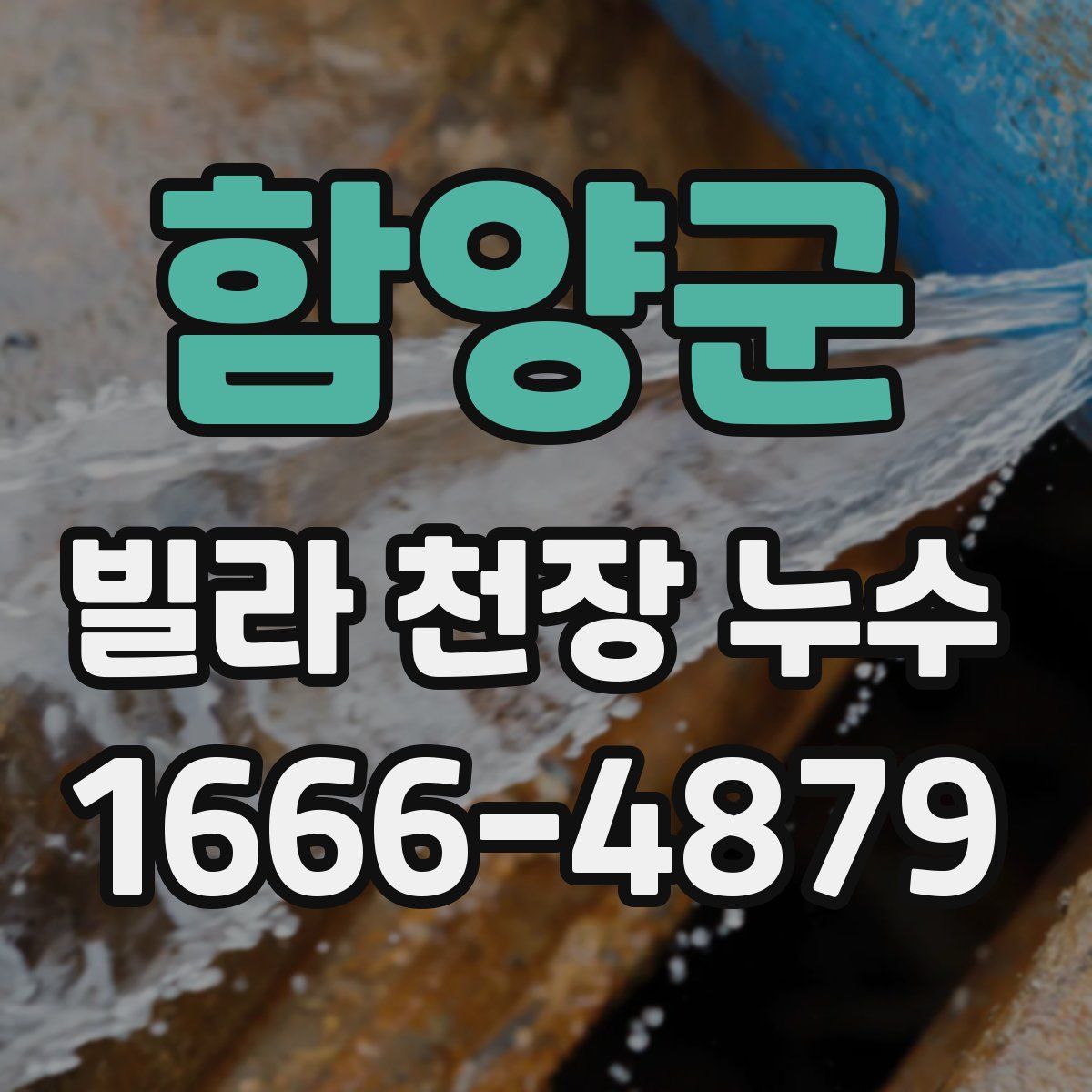 함양군 빌라 천장 누수