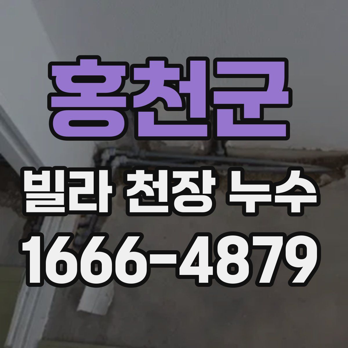 홍천군 빌라 천장 누수
