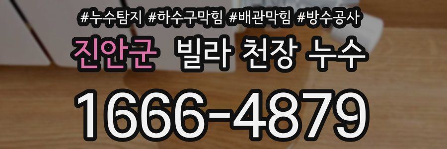 진안군 빌라 천장 누수