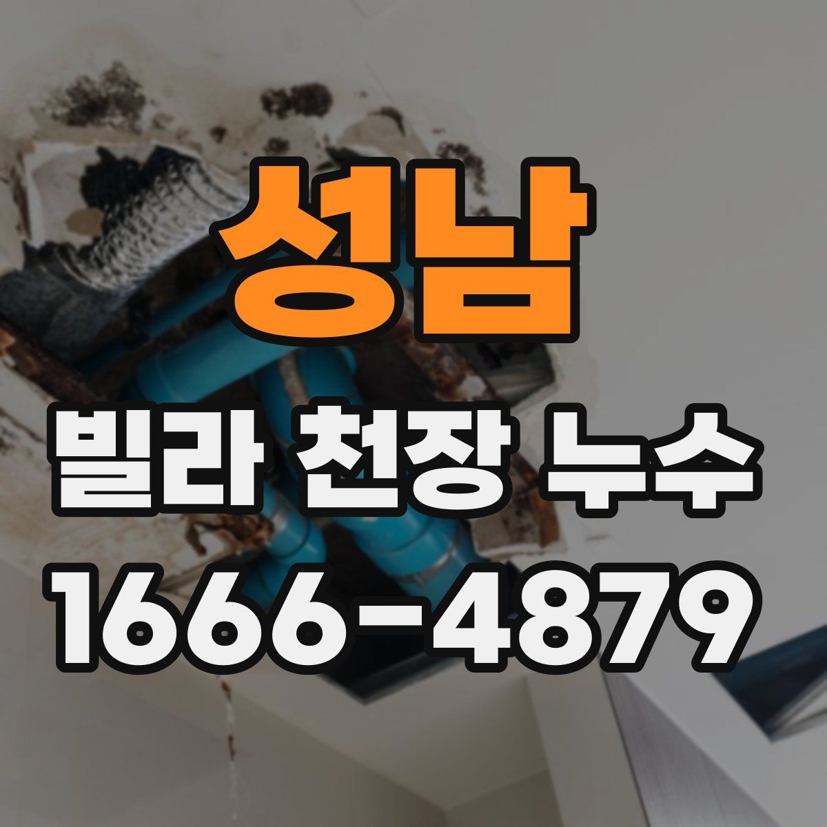 성남 빌라 천장 누수