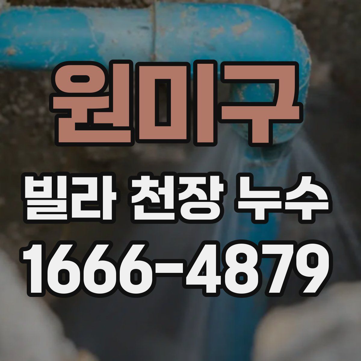 원미구 빌라 천장 누수