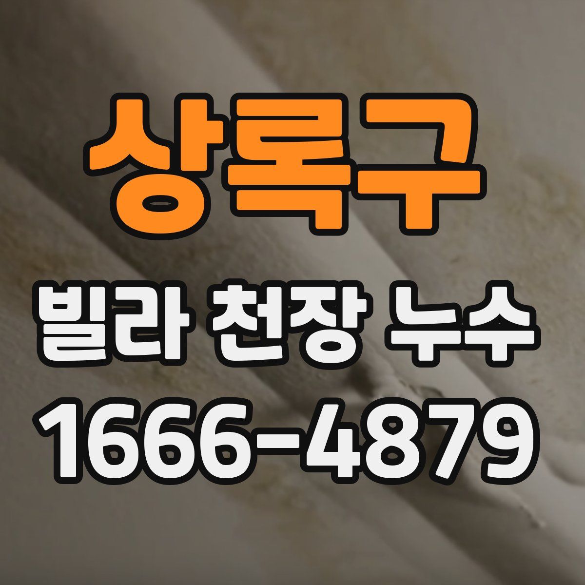 상록구 빌라 천장 누수