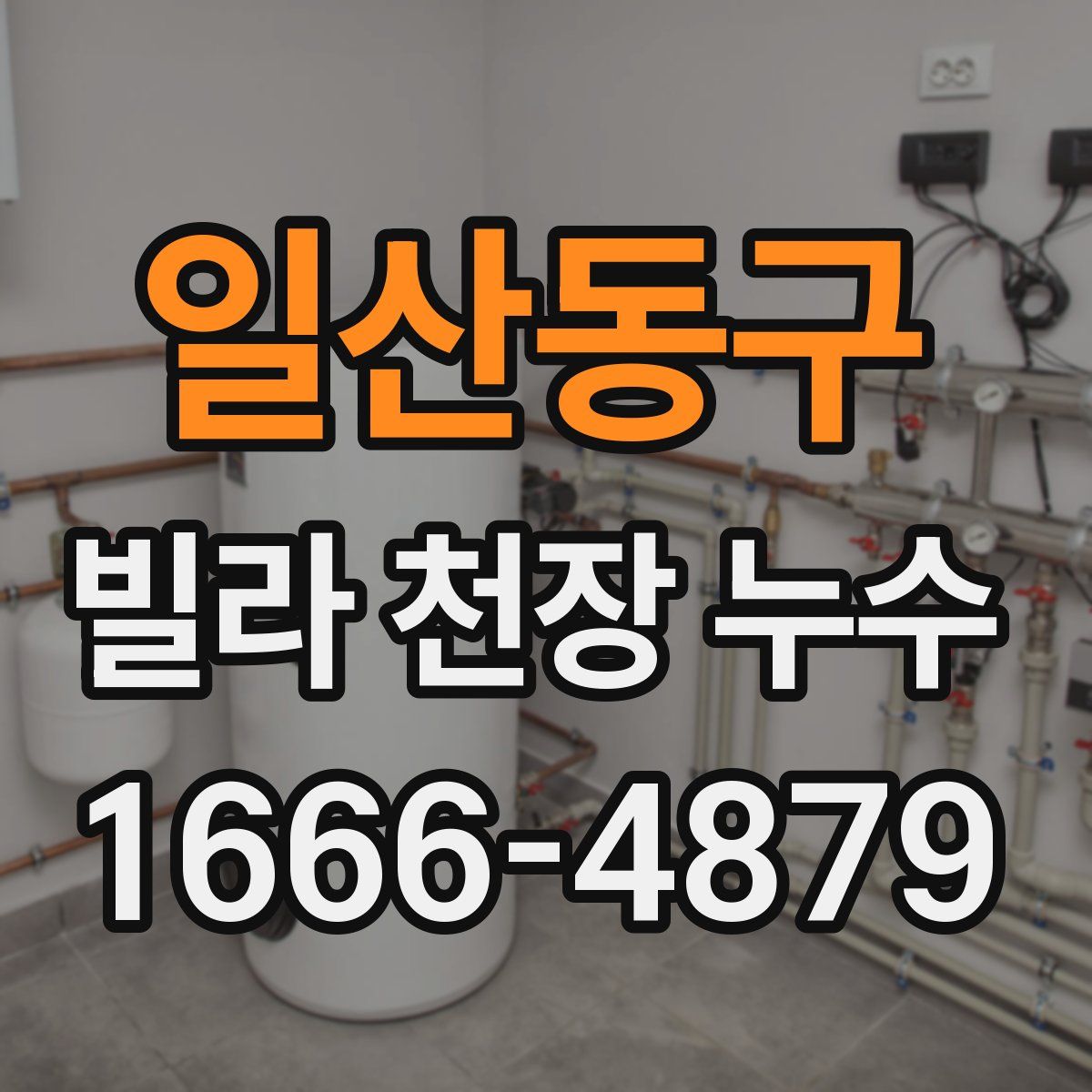 일산동구 빌라 천장 누수