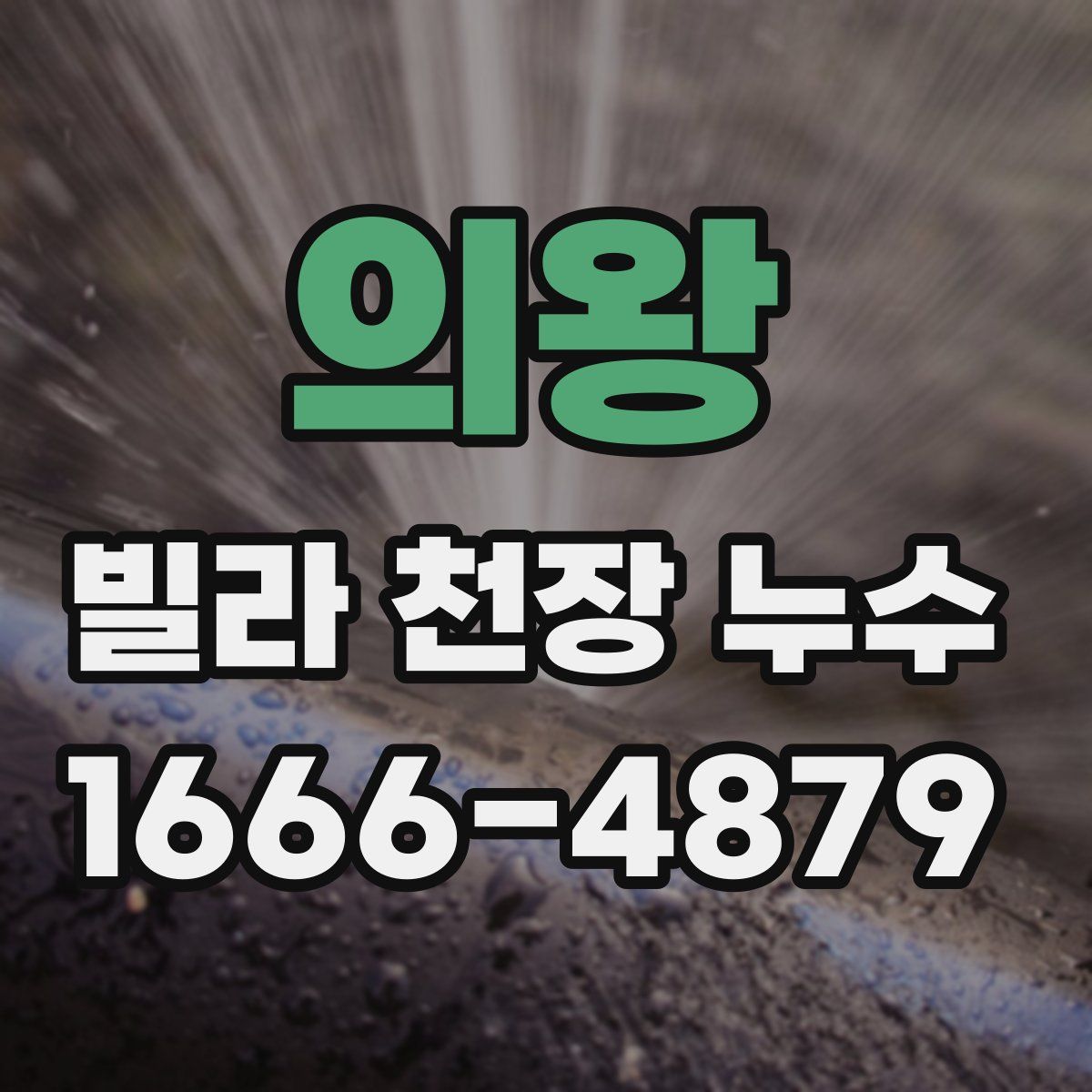 의왕 빌라 천장 누수