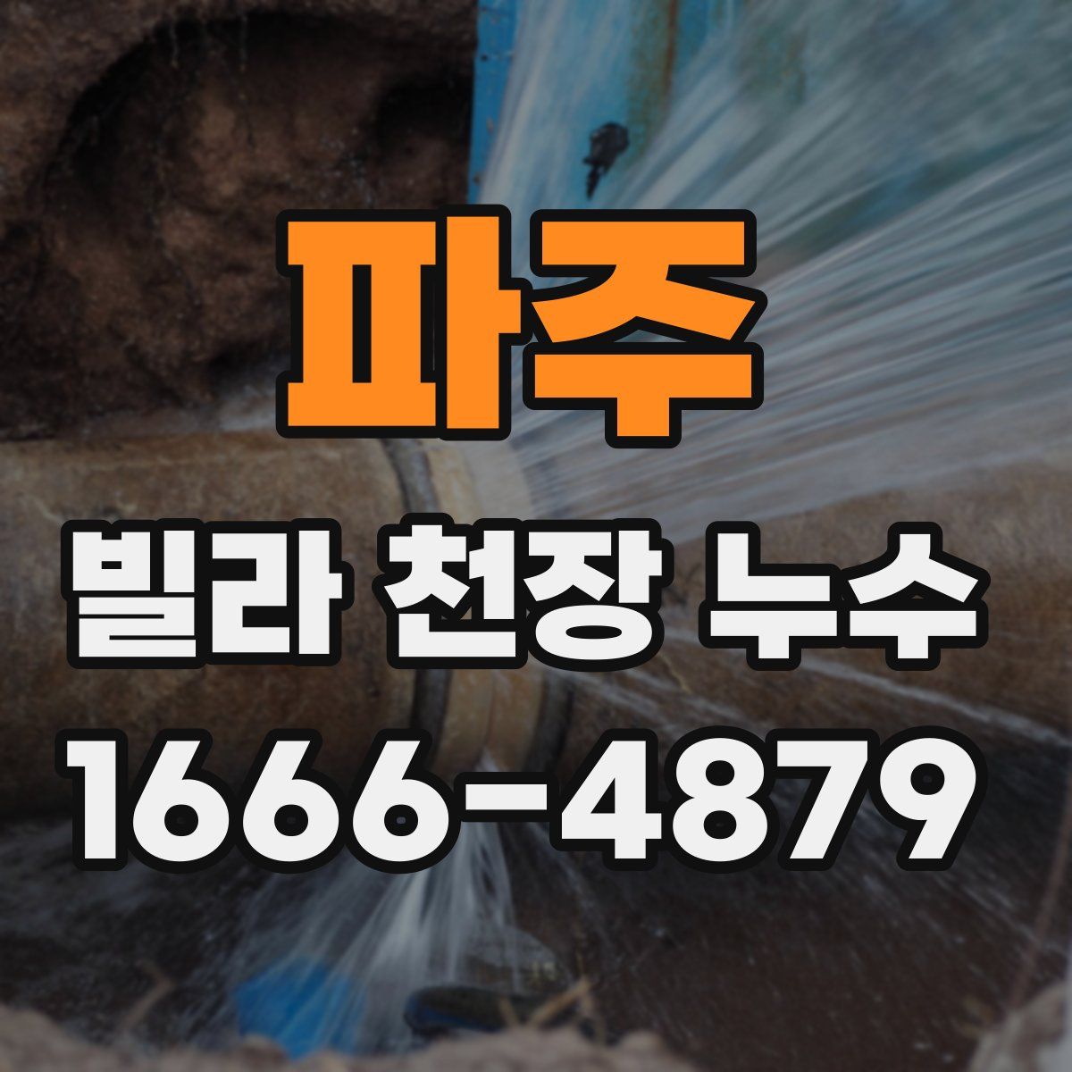 파주 빌라 천장 누수