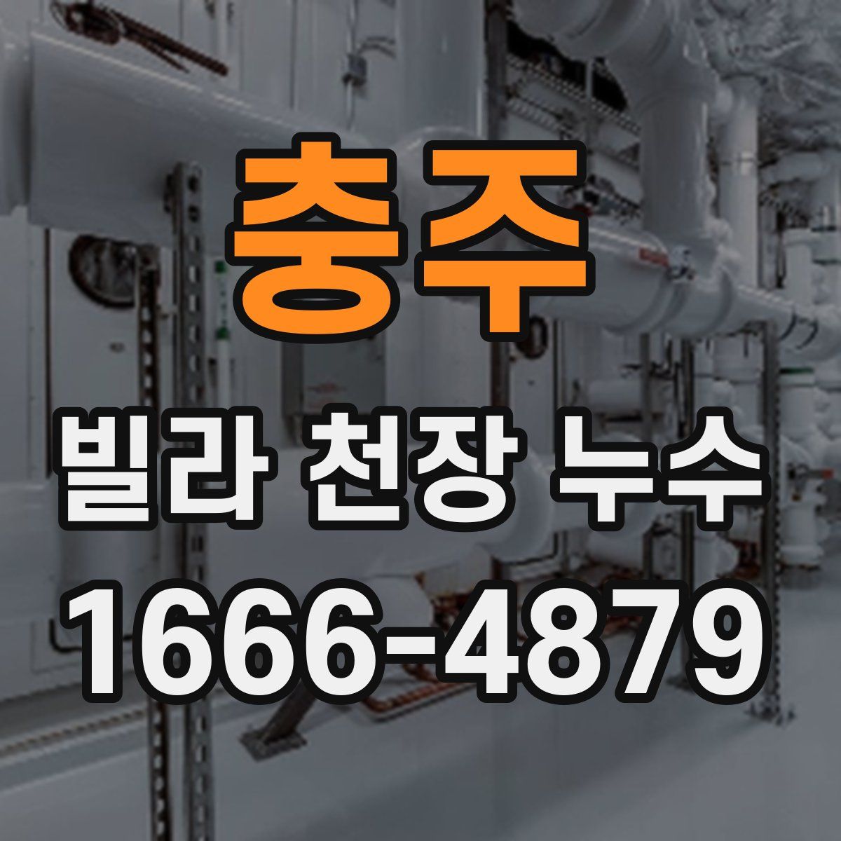 충주 빌라 천장 누수