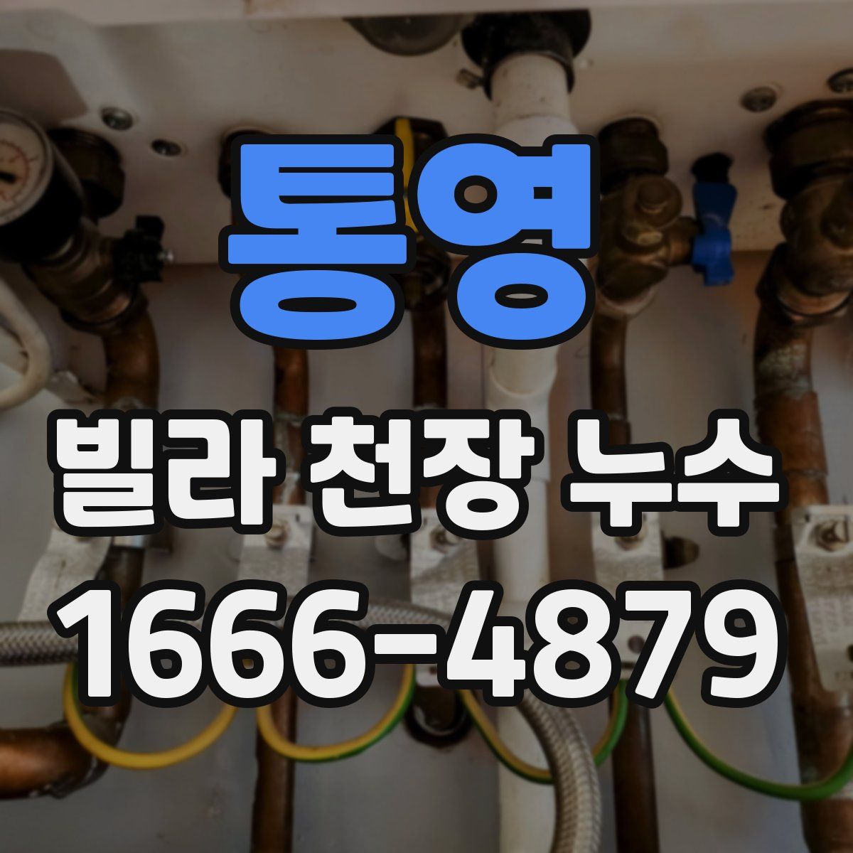 통영 빌라 천장 누수