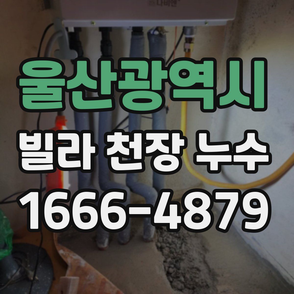 울산광역시 빌라 천장 누수