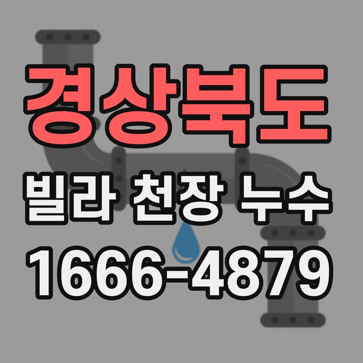경상북도 빌라 천장 누수