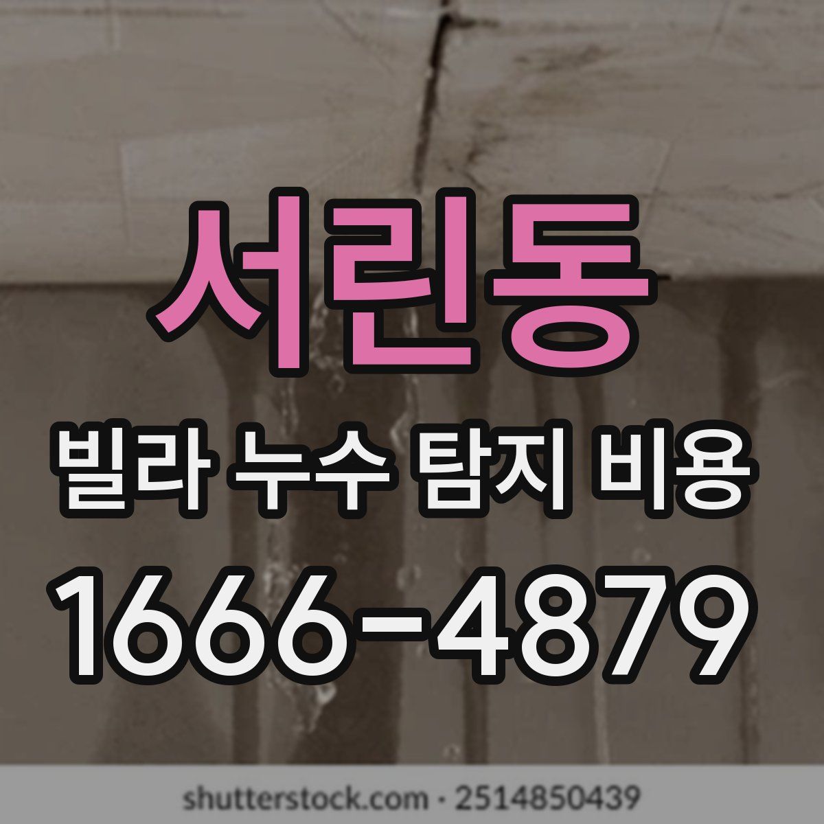 서린동 빌라 누수 탐지 비용