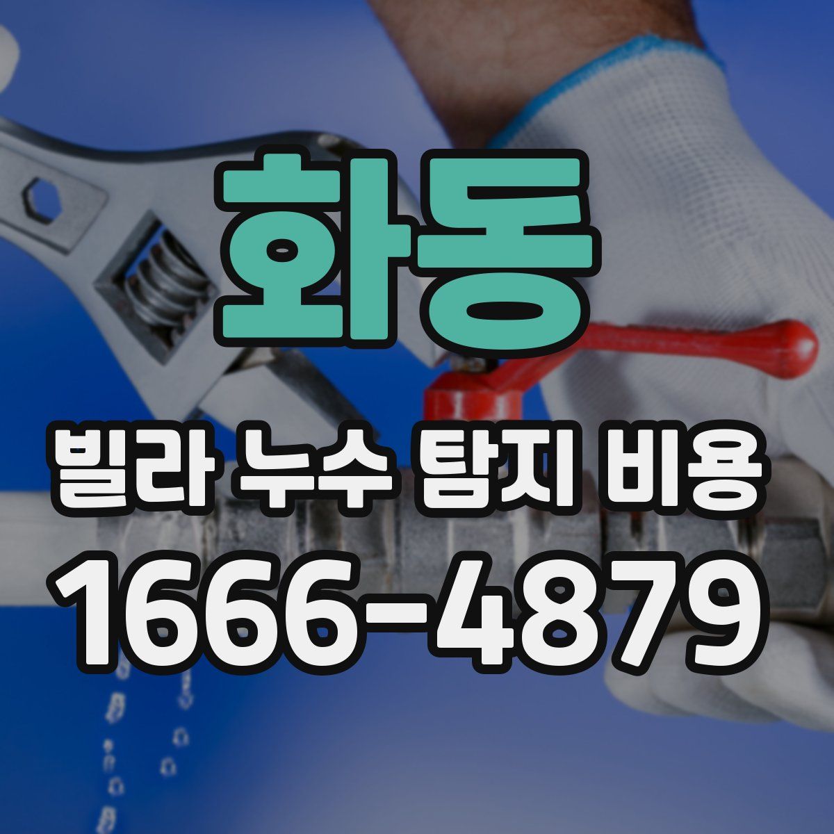 화동 빌라 누수 탐지 비용