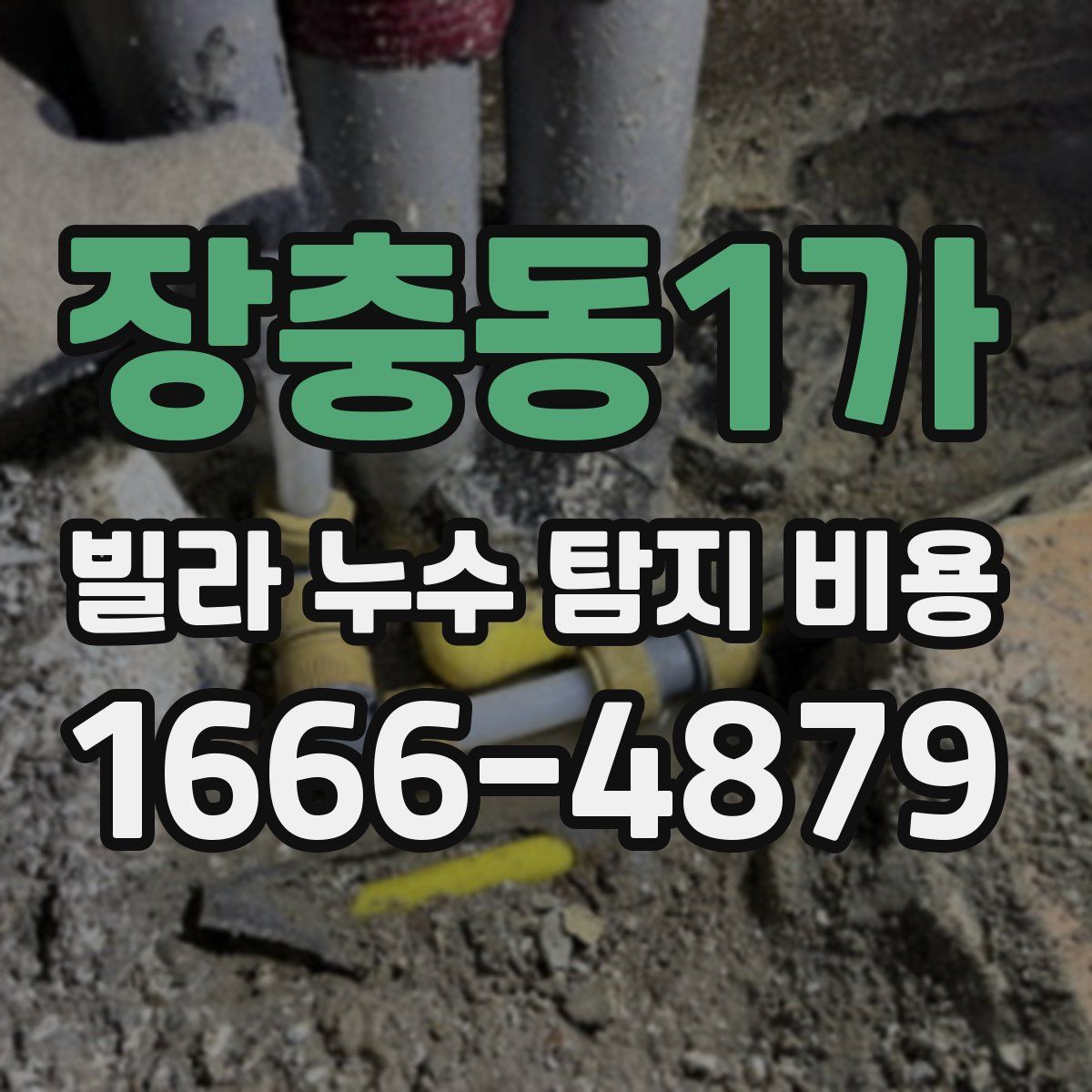장충동1가 빌라 누수 탐지 비용