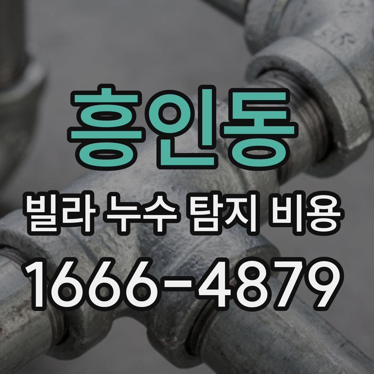 흥인동 빌라 누수 탐지 비용