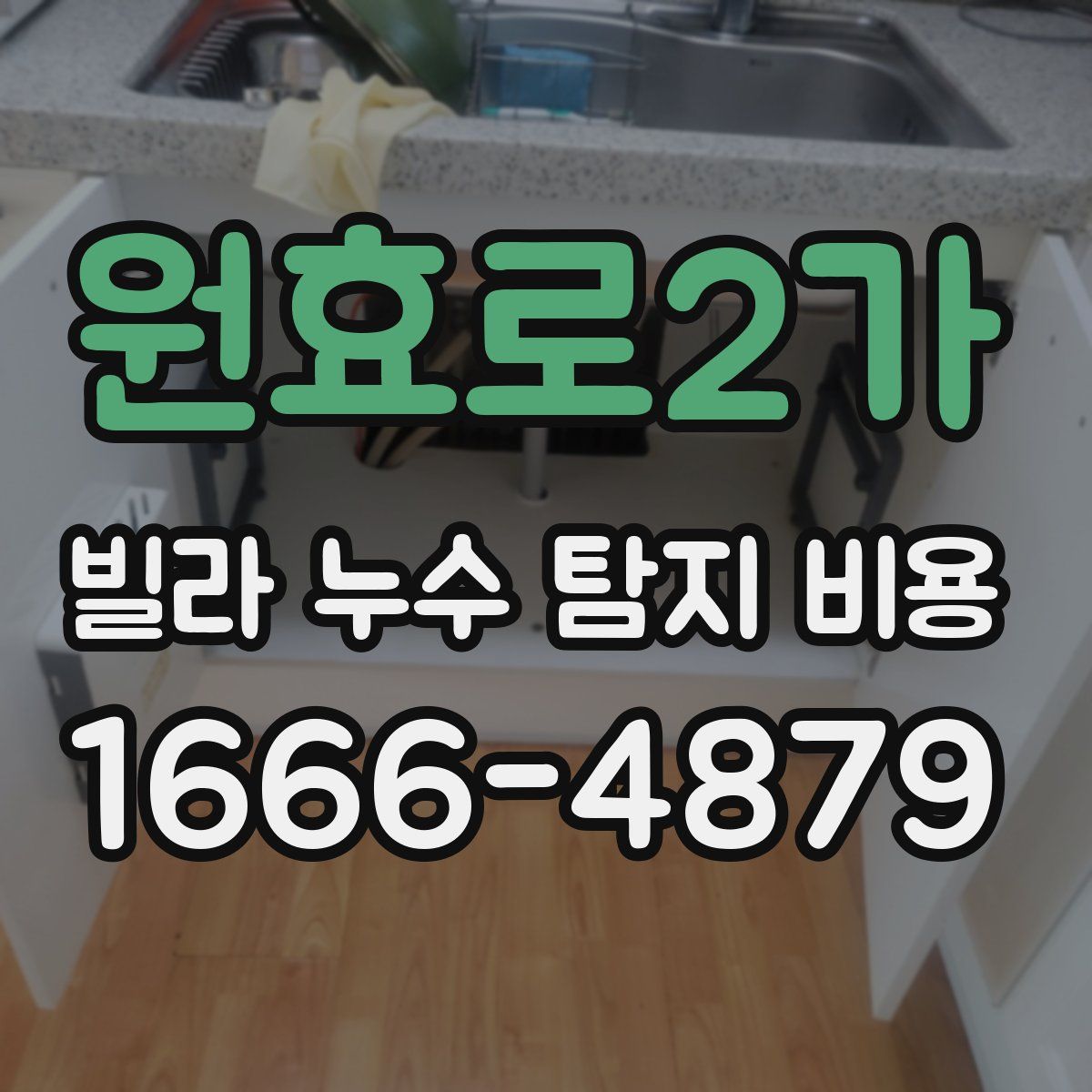 원효로2가 빌라 누수 탐지 비용