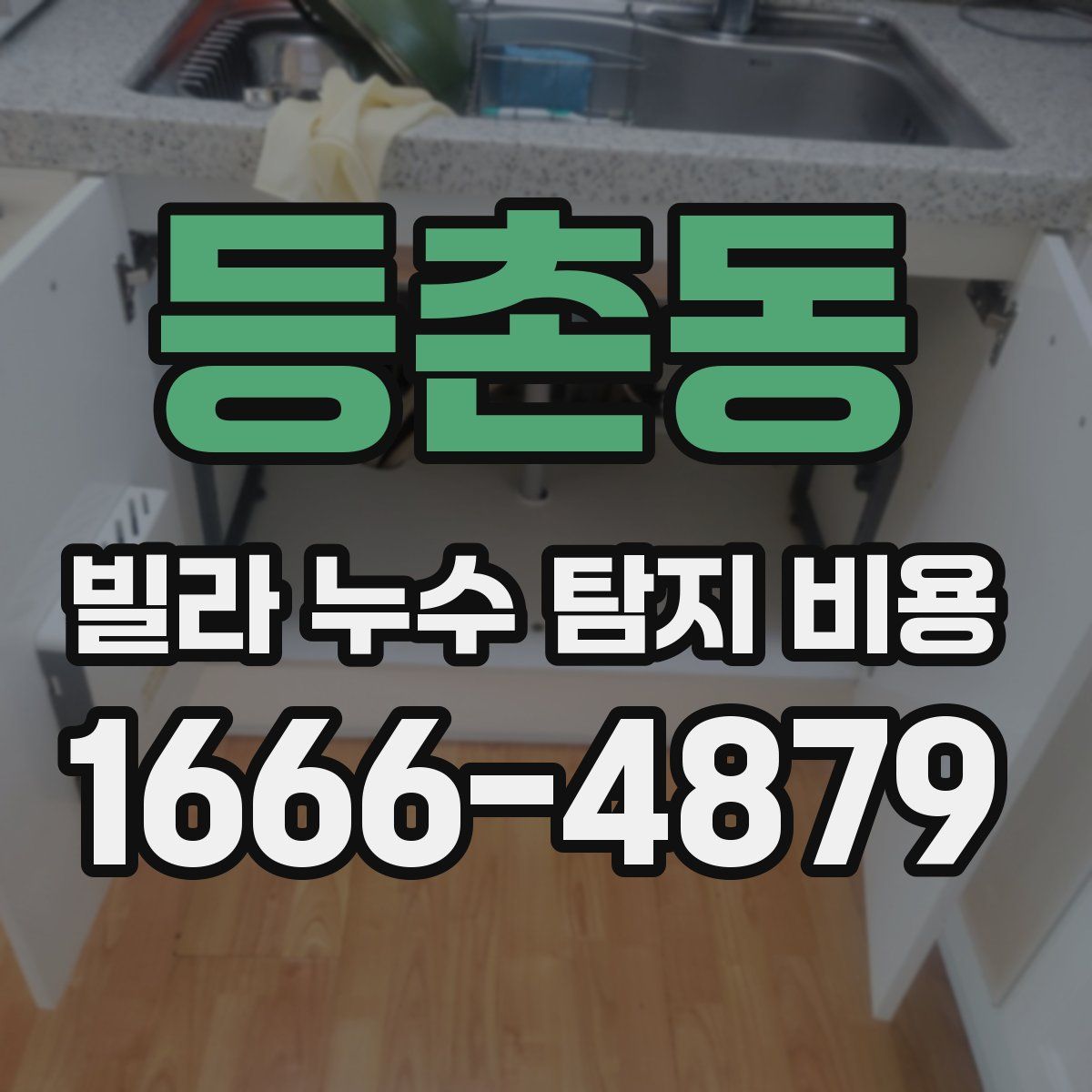 등촌동 빌라 누수 탐지 비용