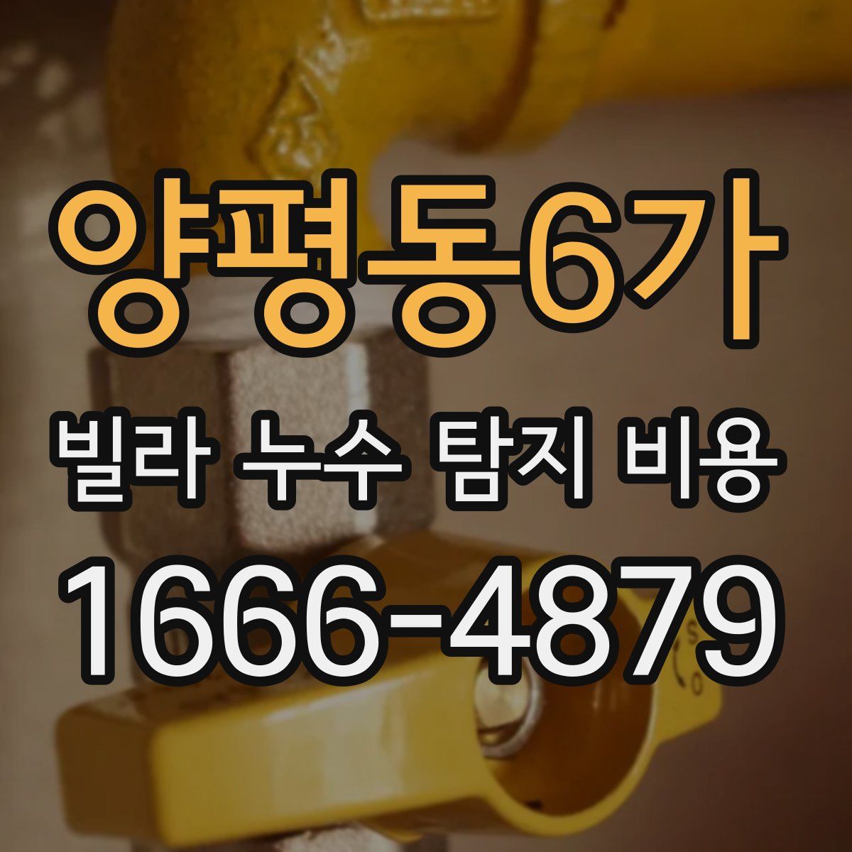 양평동6가 빌라 누수 탐지 비용