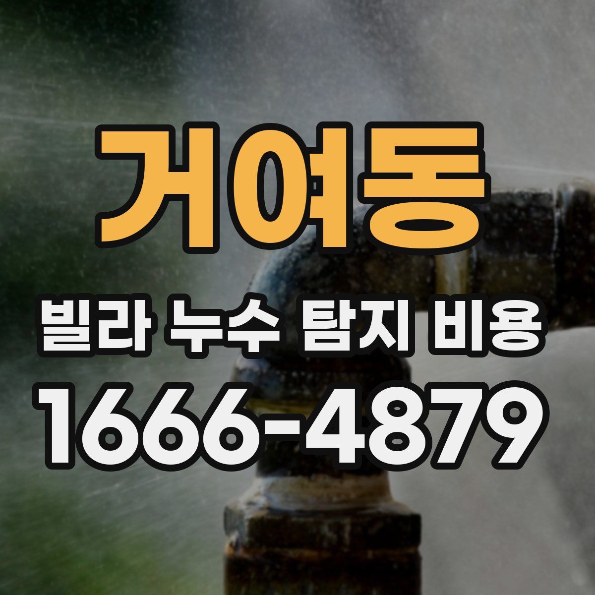 거여동 빌라 누수 탐지 비용