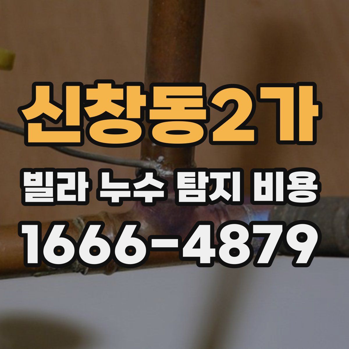 신창동2가 빌라 누수 탐지 비용