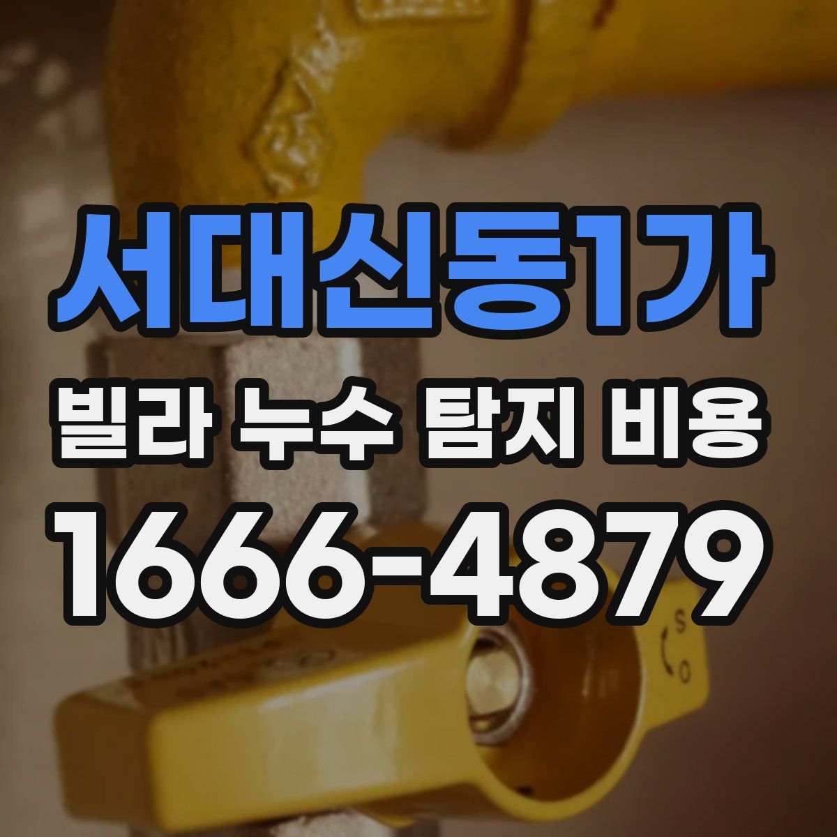 서대신동1가 빌라 누수 탐지 비용