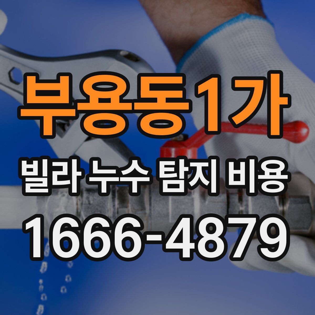 부용동1가 빌라 누수 탐지 비용