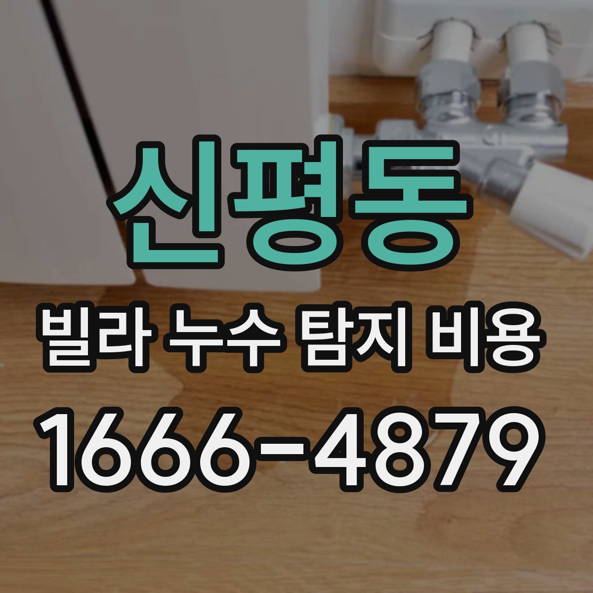 신평동 빌라 누수 탐지 비용