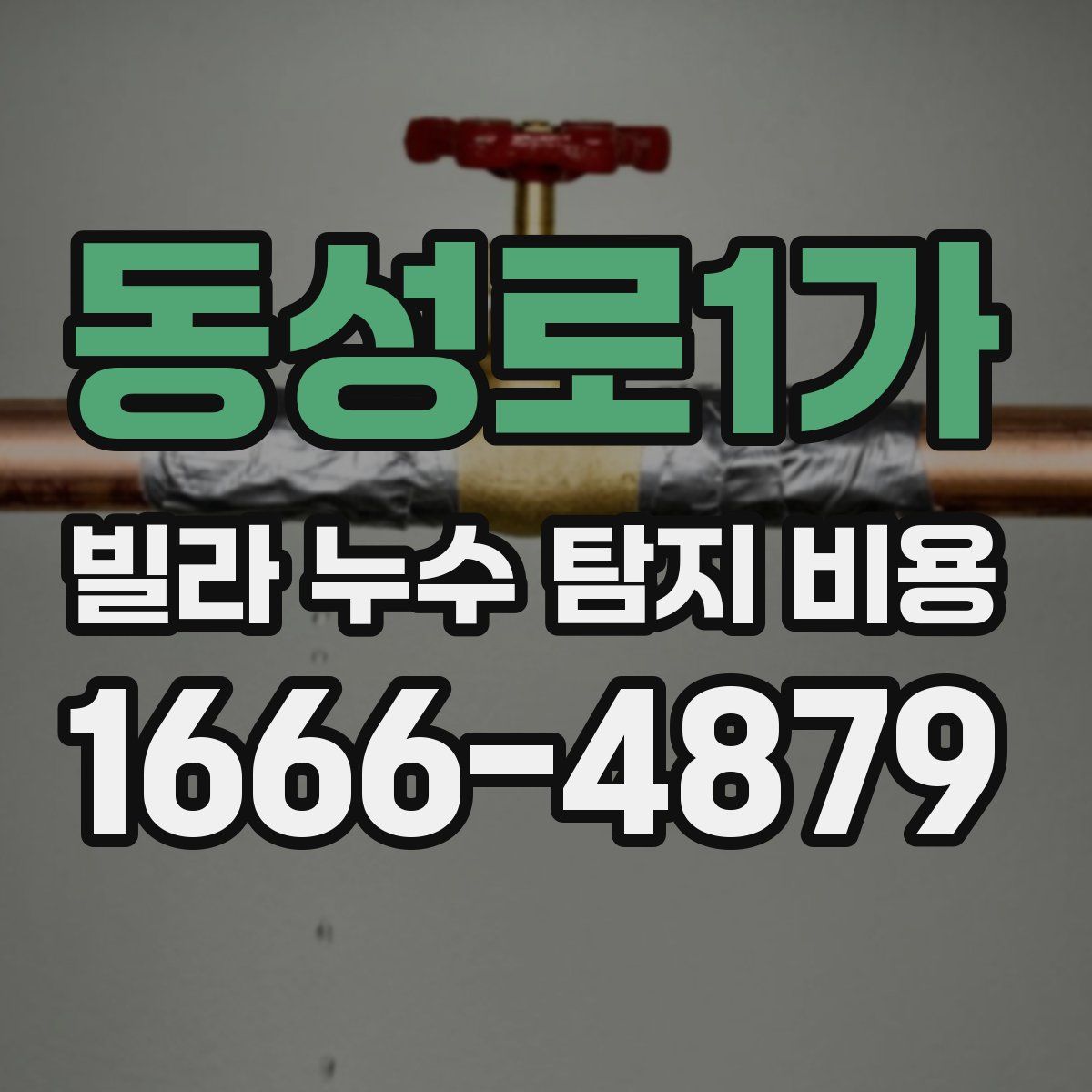 동성로1가 빌라 누수 탐지 비용