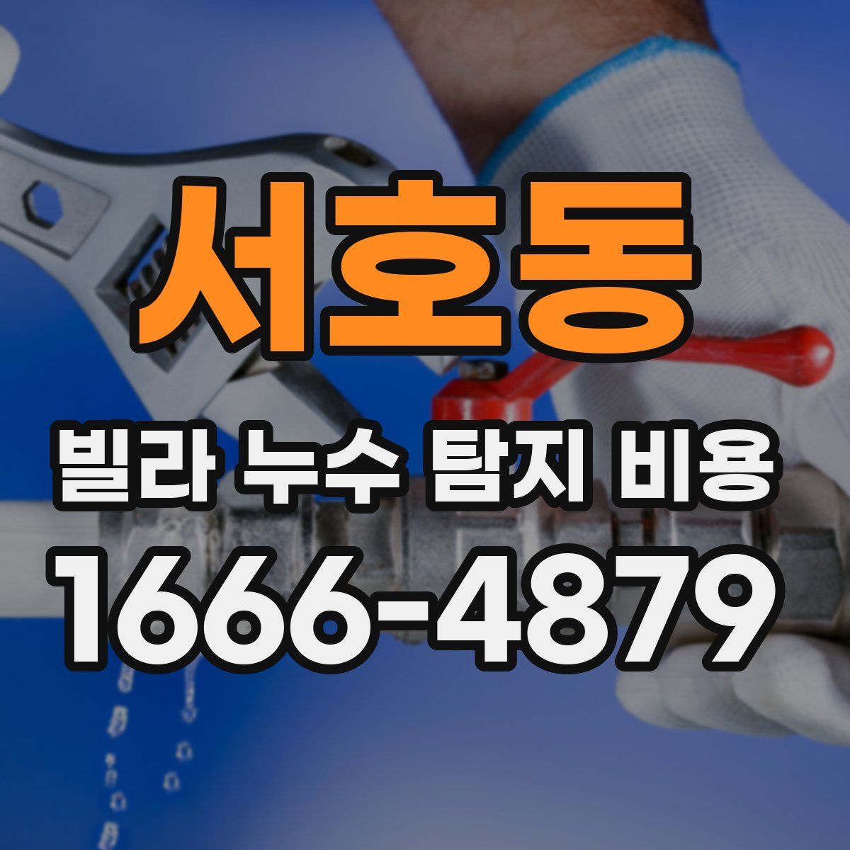서호동 빌라 누수 탐지 비용