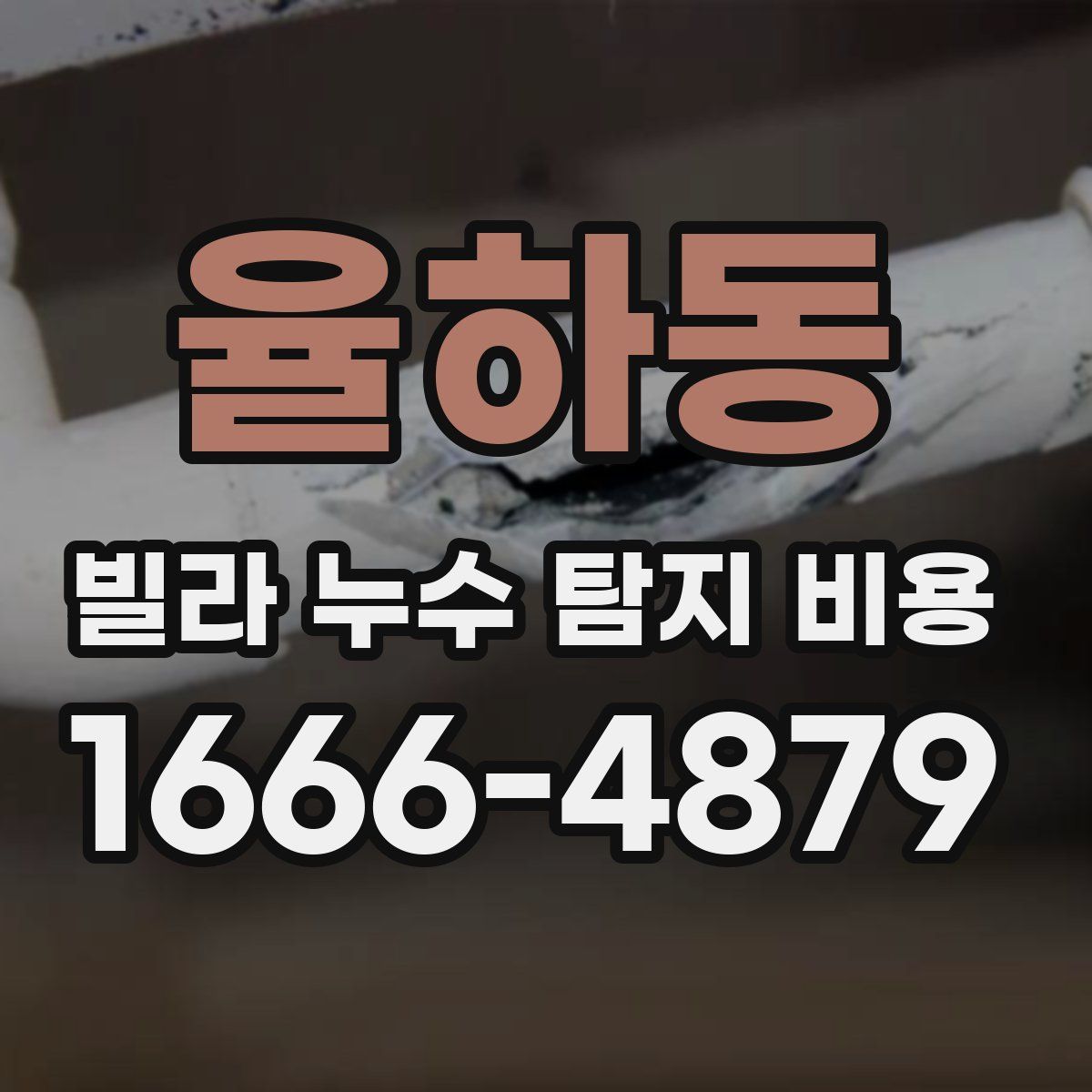 율하동 빌라 누수 탐지 비용