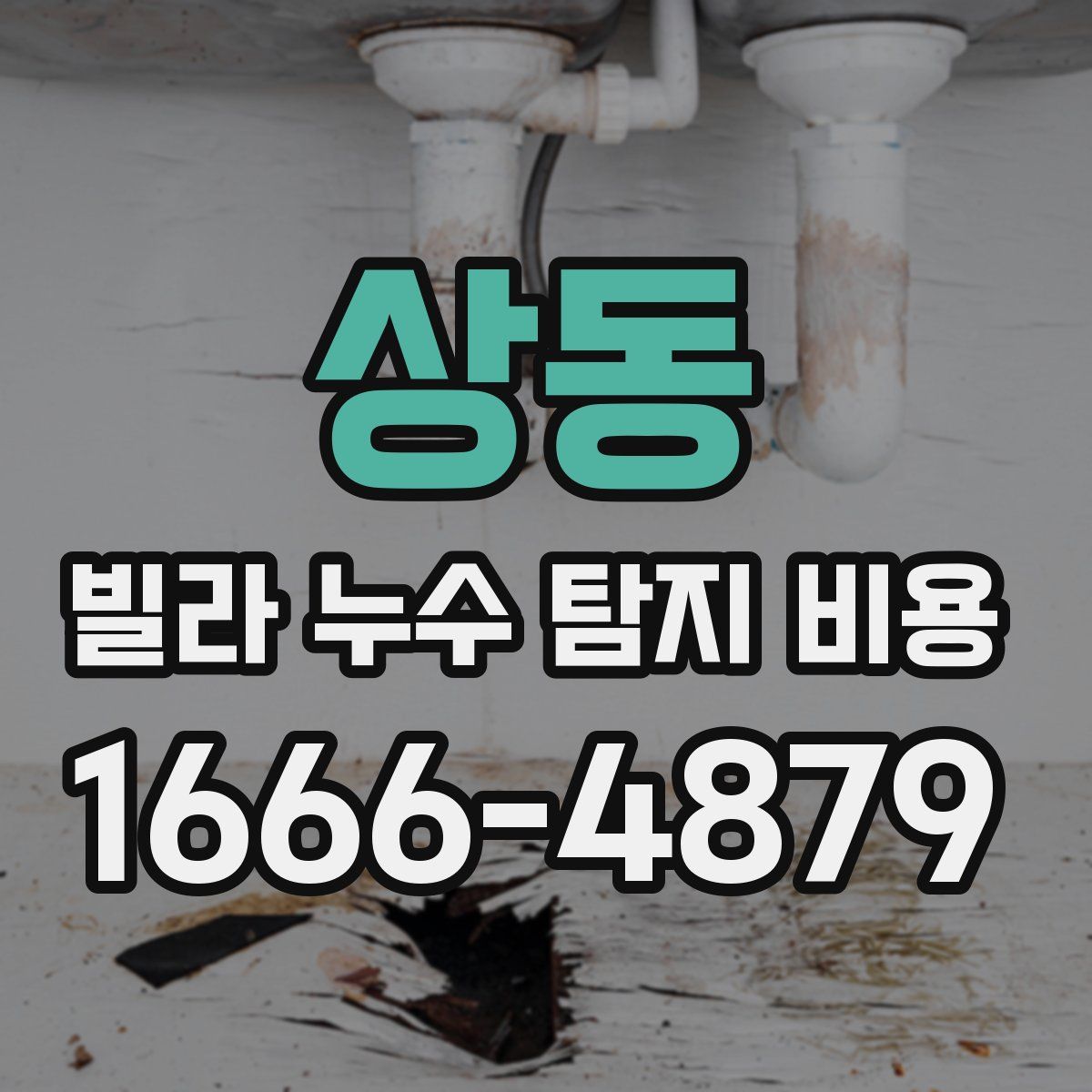 상동 빌라 누수 탐지 비용