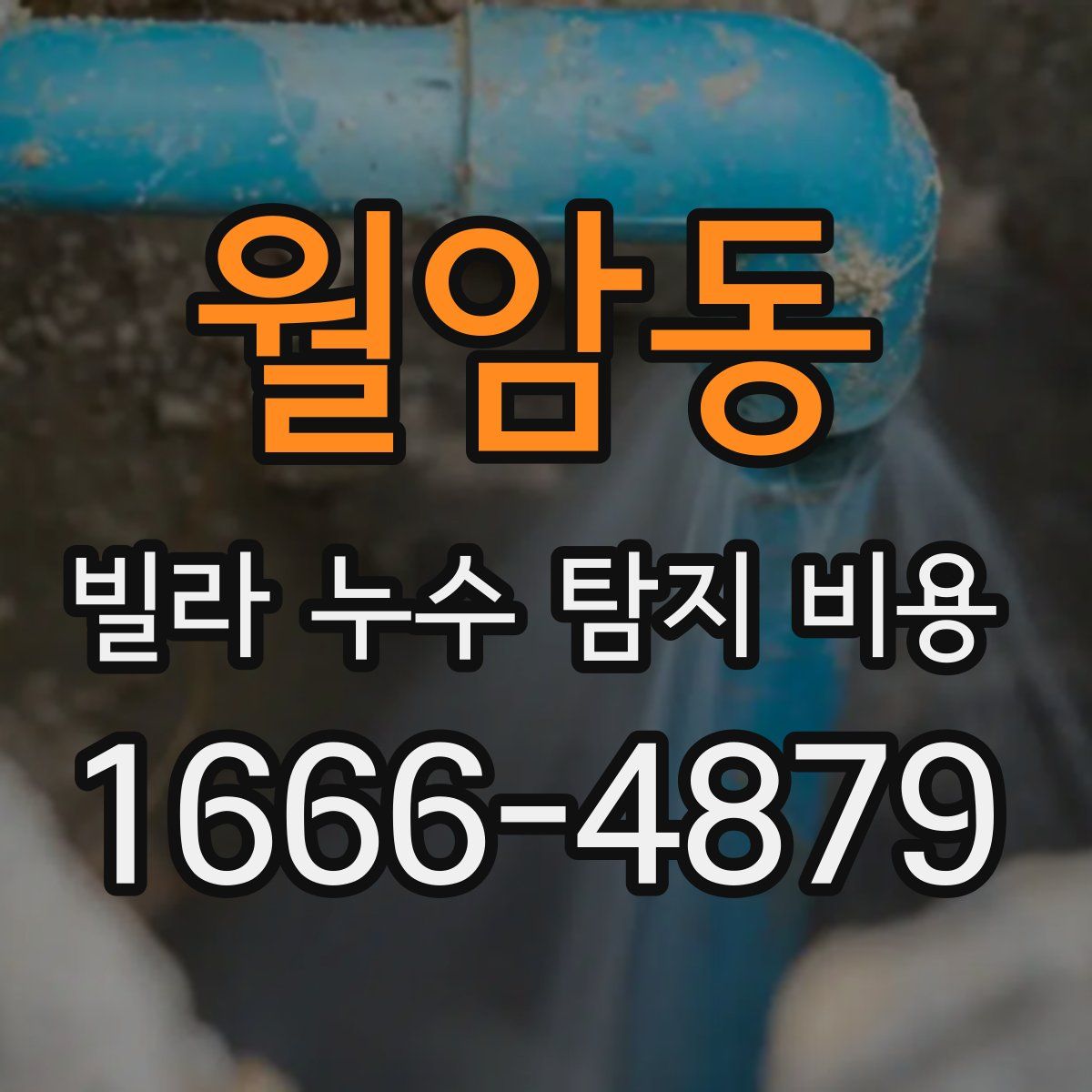 월암동 빌라 누수 탐지 비용