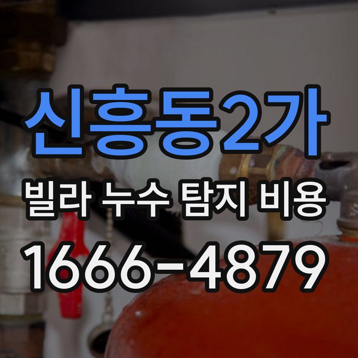 신흥동2가 빌라 누수 탐지 비용