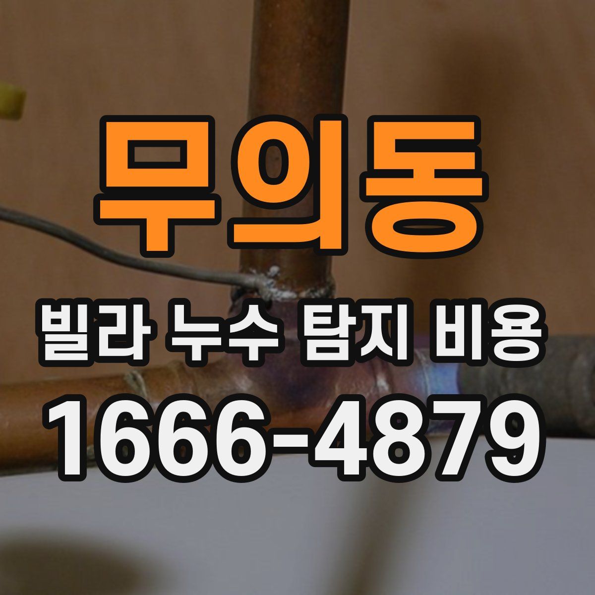 무의동 빌라 누수 탐지 비용
