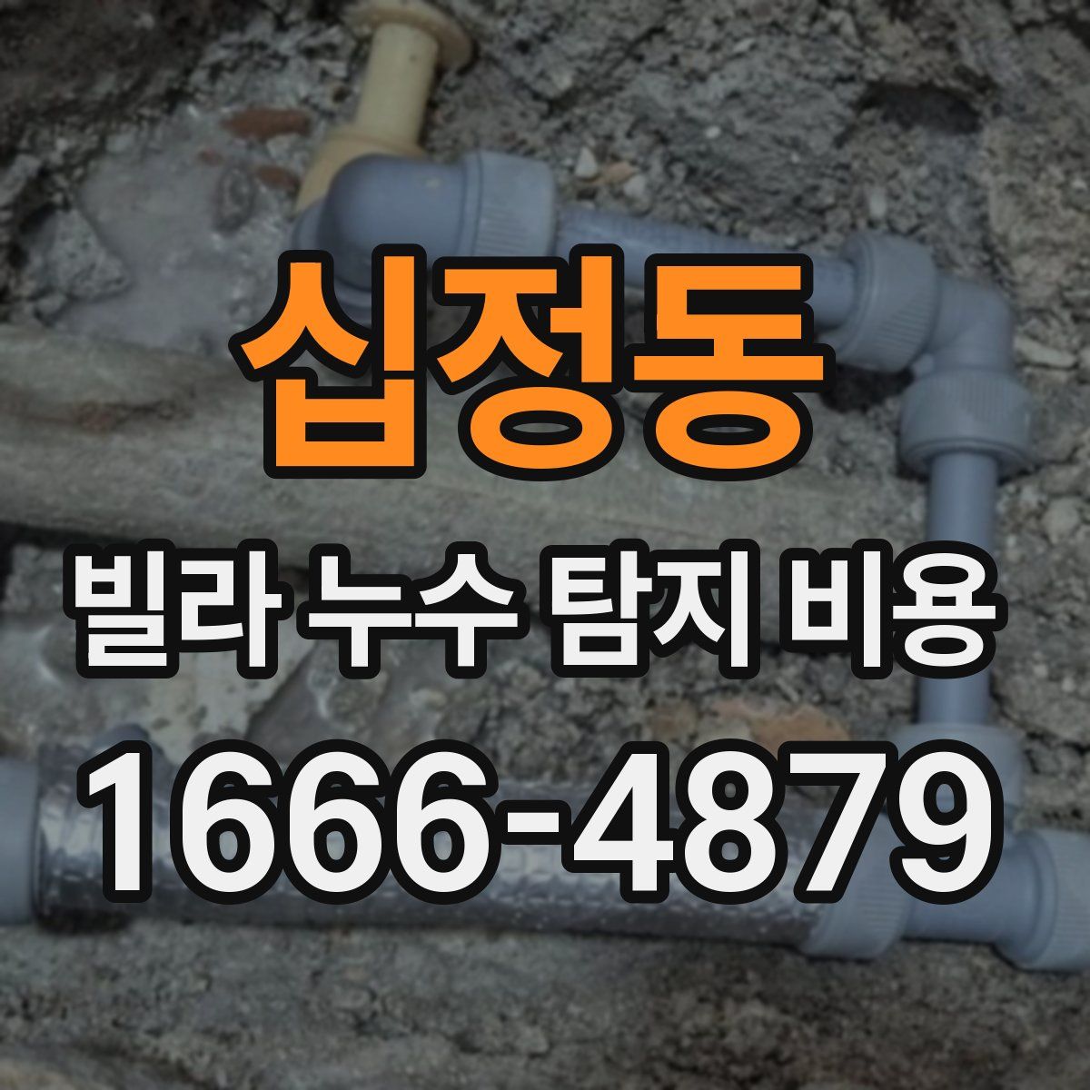 십정동 빌라 누수 탐지 비용