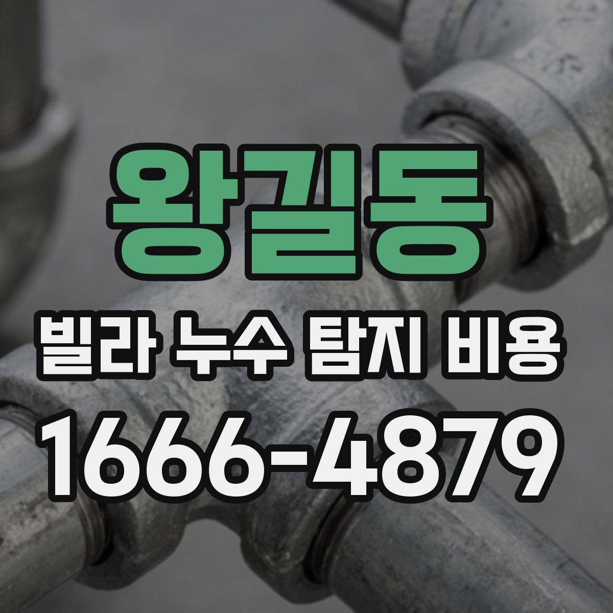 왕길동 빌라 누수 탐지 비용