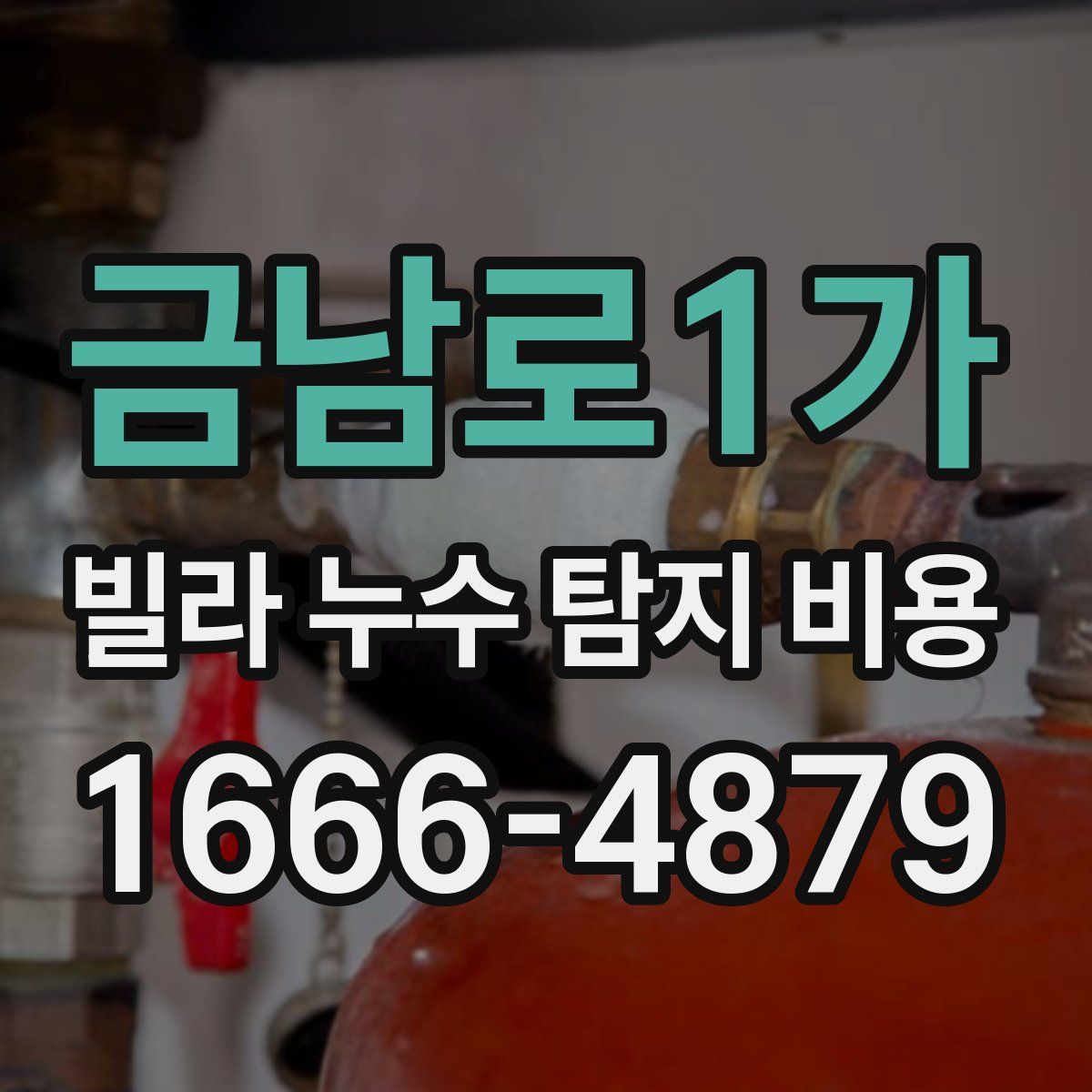 금남로1가 빌라 누수 탐지 비용