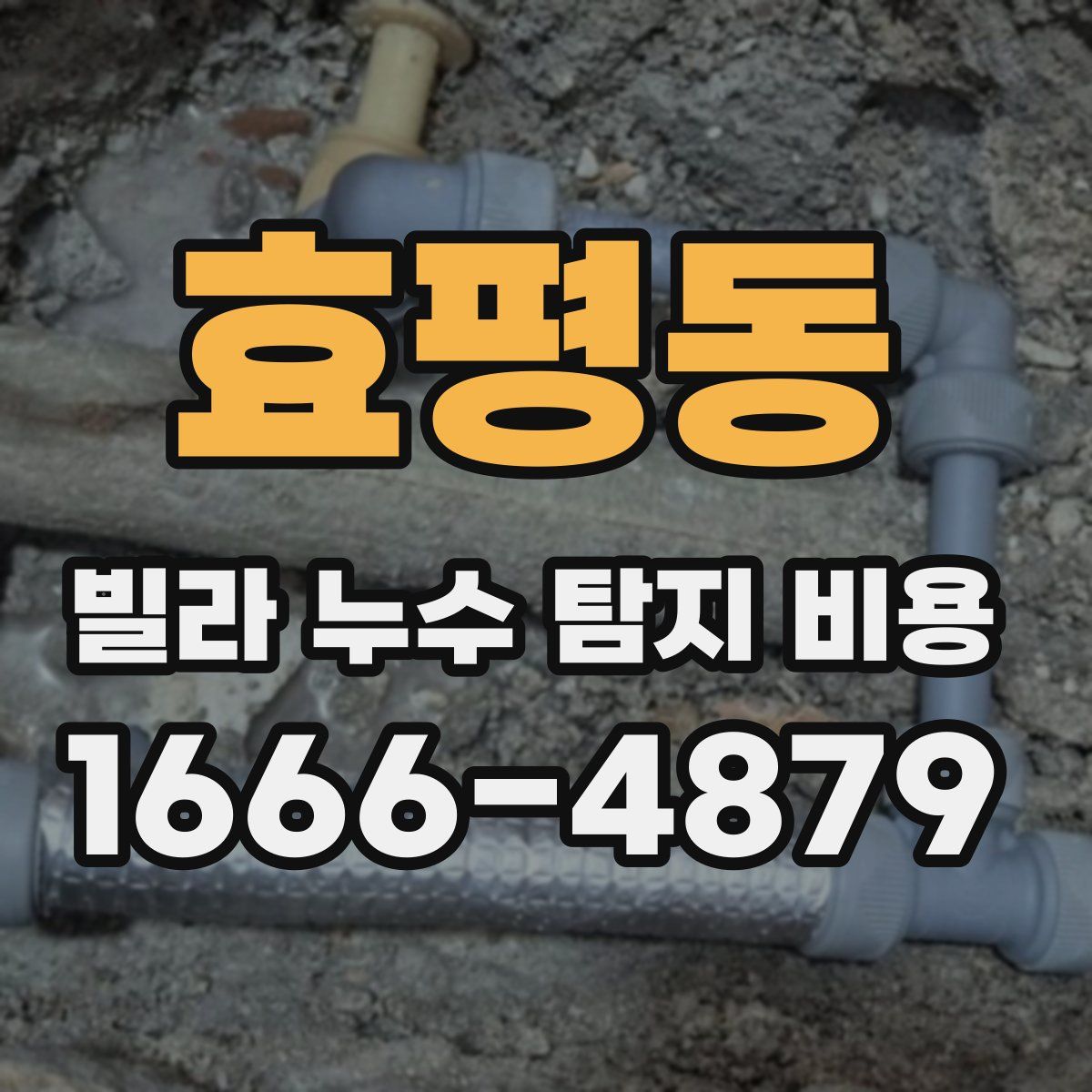 효평동 빌라 누수 탐지 비용