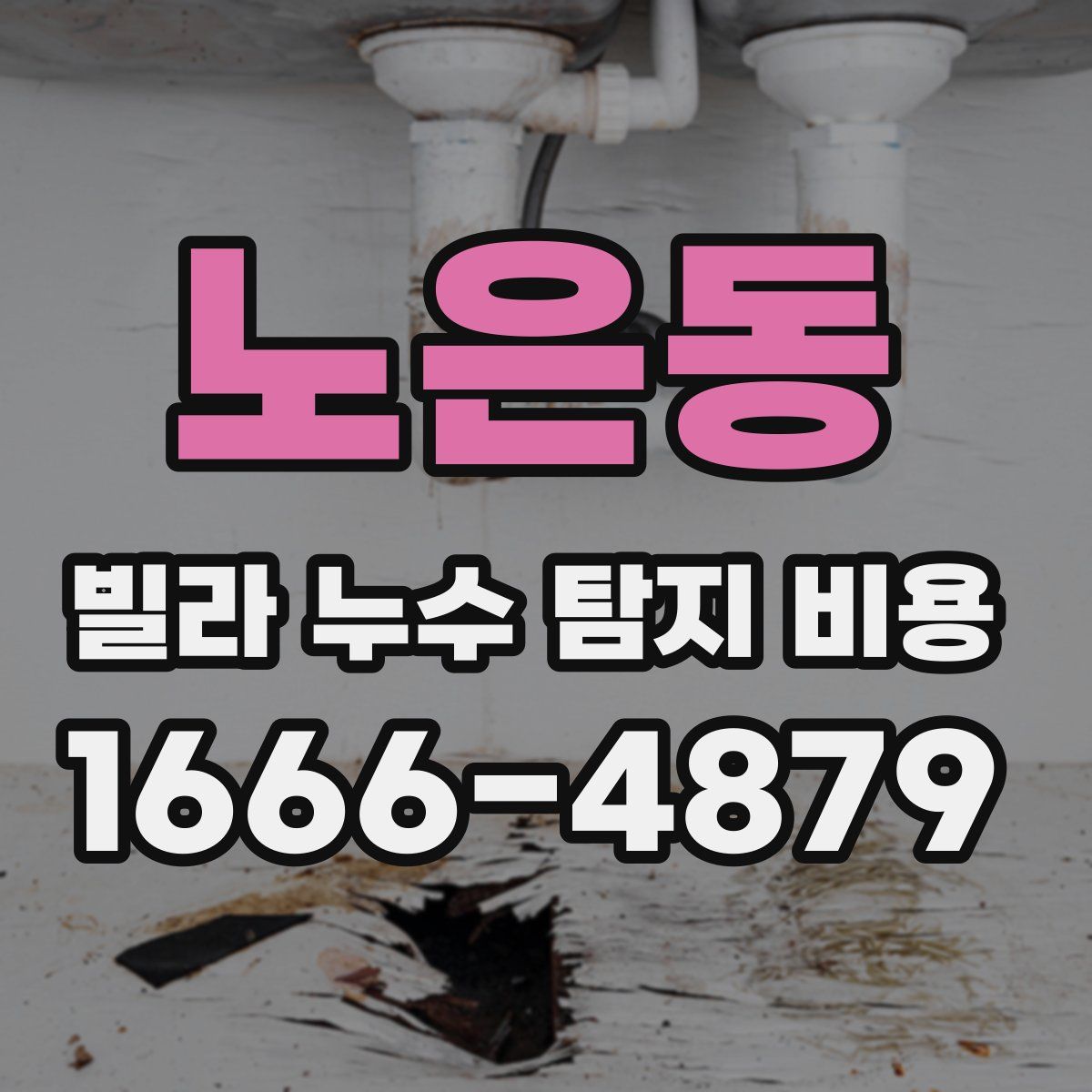 노은동 빌라 누수 탐지 비용