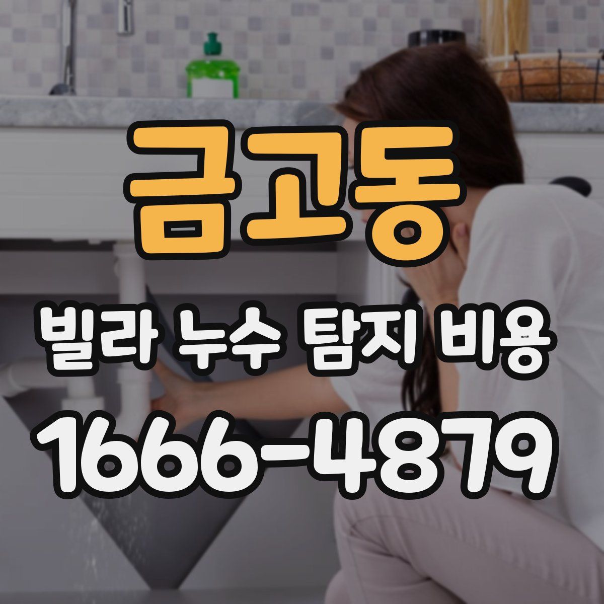 금고동 빌라 누수 탐지 비용