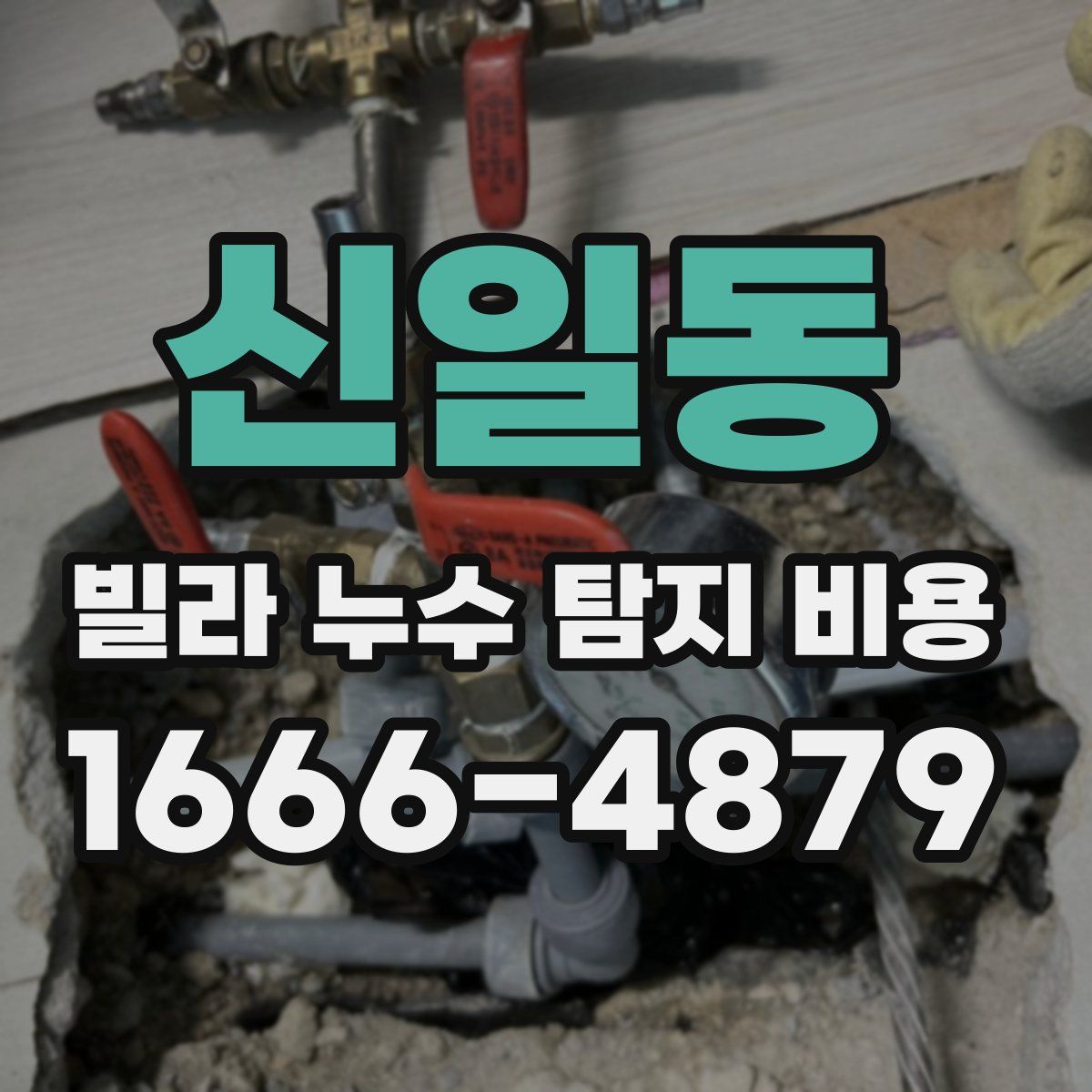 신일동 빌라 누수 탐지 비용