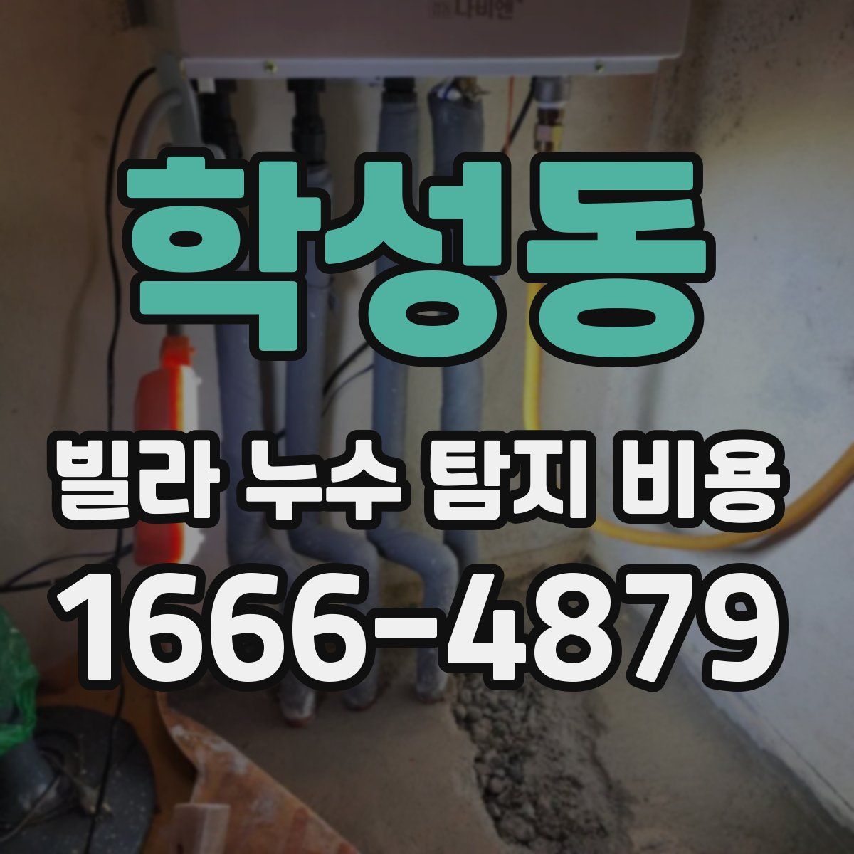 학성동 빌라 누수 탐지 비용