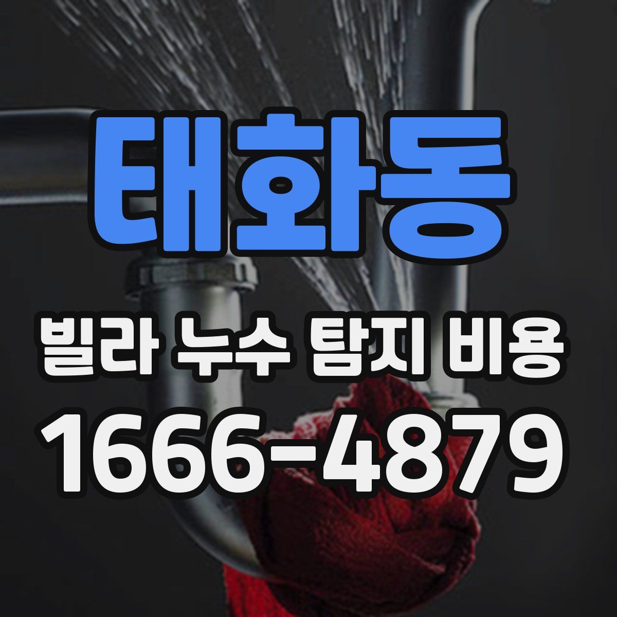 태화동 빌라 누수 탐지 비용