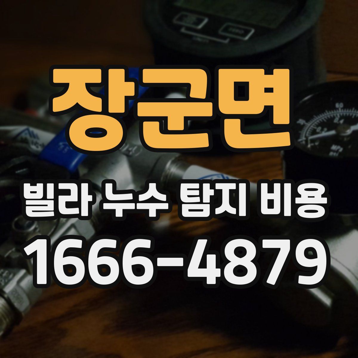 장군면 빌라 누수 탐지 비용